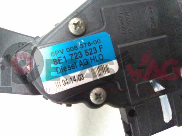 Potenciometro pedal de acelerador electrico AUDI A4 (8E2, B6) 2003 6PV00837600_8E1723523F - Image 2