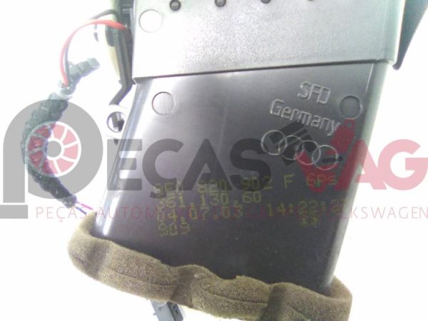 Difusor direito AUDI A4 Avant (8E5, B6) 2003 8E0820902F preto - Image 3