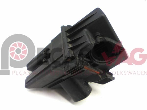 Caixa de filtro de ar SEAT IBIZA III (6L1) 1.4 TDI Gasóleo 2006 6Q0129601AR Preto