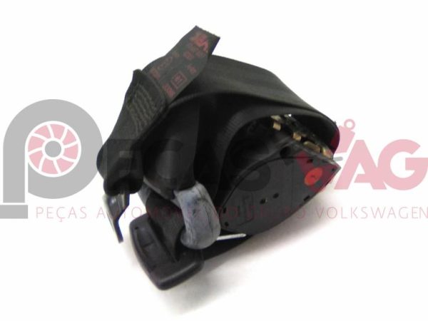 Cinto trás esquerdo SEAT IBIZA II (6K1) 2000 6K0857805F preto