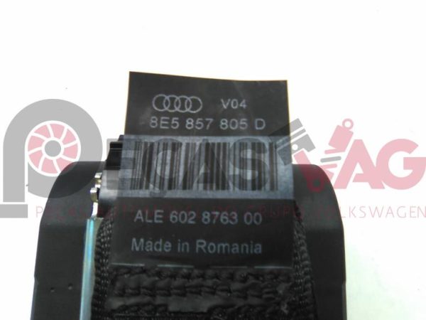 Cinto trás AUDI A4 Avant (8ED, B7) 2005 8E5857805D preto - Image 3