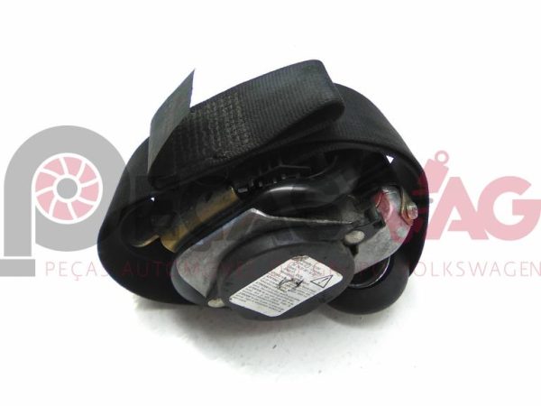 Cinto frente direito SEAT IBIZA II (6K1) 2000 6K3857706D preto - Image 2