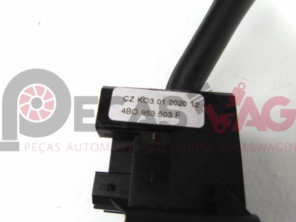 Comutador manete limpa vidros SEAT LEON (1M1) 2003 4B0953503F preto - Image 3