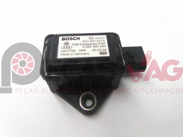 Sensor de aceleração longitudinal ESP SEAT IBIZA III (6L1) 2004 8E0907637A