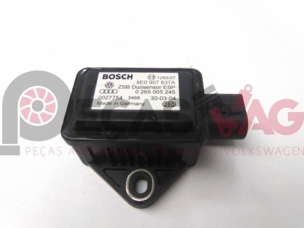 Sensor de aceleração longitudinal ESP AUDI A6 (4B2, C5) 2004 8E0907637A