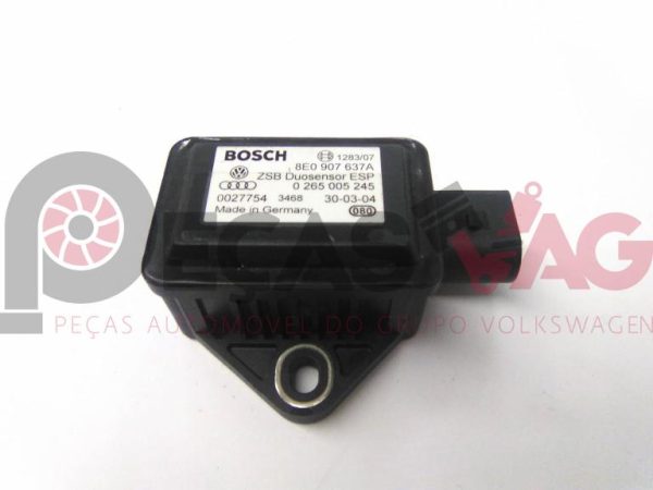 Sensor de aceleração longitudinal ESP AUDI A6 (4B2, C5) 2004 8E0907637A