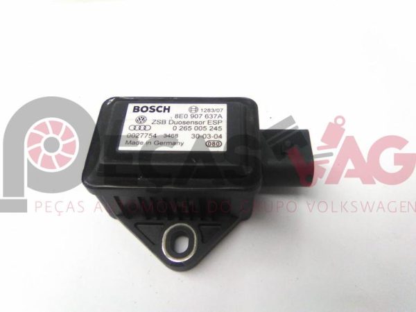 Sensor de aceleração longitudinal ESP AUDI A6 (4B2, C5) 2004 8E0907637A