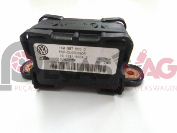 Sensor de aceleração longitudinal ESP VW GOLF IV 2005 1K0907655D