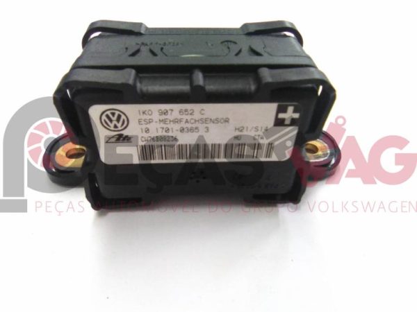 Sensor de aceleração longitudinal ESP VW GOLF V 2006 1K0907652C