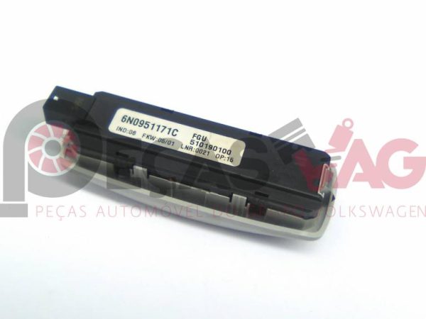 Sensor de alarme de teto interior VW POLO (6N1) 2006 6N0951171 - Image 2