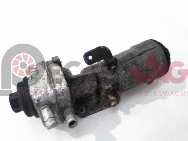 Corpo suporte filtro de óleo VW GOLF V (1K1) 1.9 TDI Gasóleo 2006 028117021K_045115389E