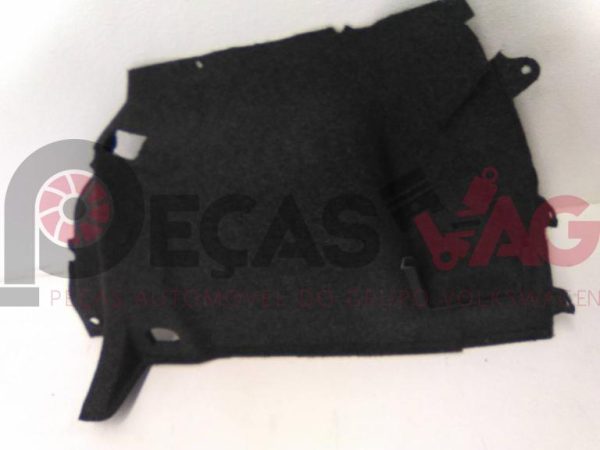 Forra Lateral da mala esquerda VW GOLF V 2006 1K6867428M preto