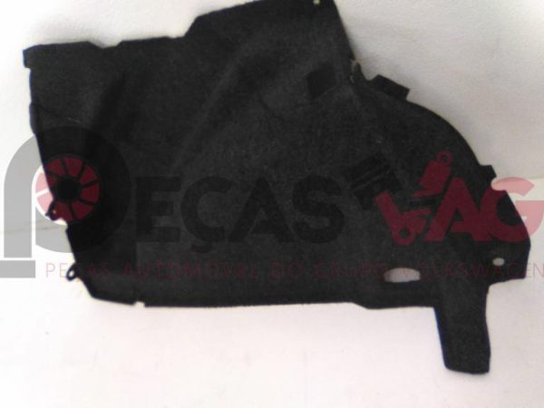 Forra Lateral da mala esquerda VW GOLF V 2007 1K6867427AS cinzento