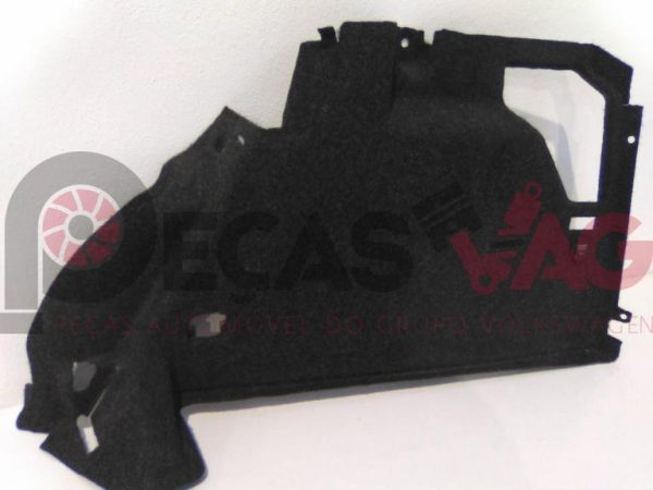 Forra Lateral da mala direita VW GOLF IV 2002 1J6867428K preto - Image 2