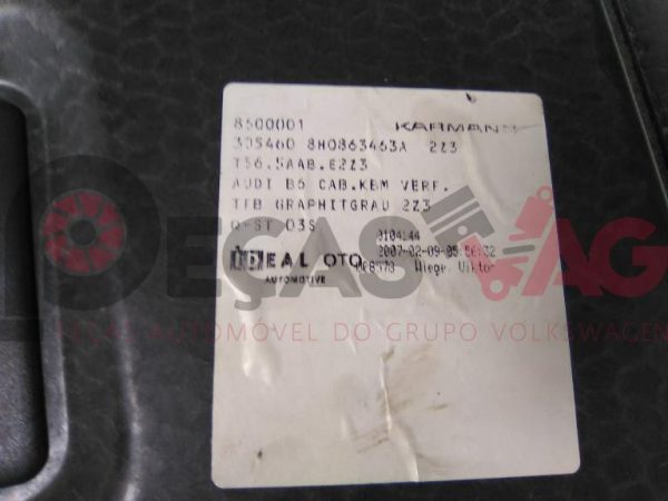 Tapete da mala AUDI A4 Cabriolet (8H7, B6, 8HE, B7) 8H0863463A cinzento - Image 3