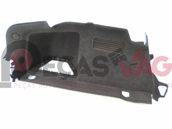 Forra Lateral da mala esquerda AUDI A4 (8E2, B6) 2004 8E5863887A cinzento