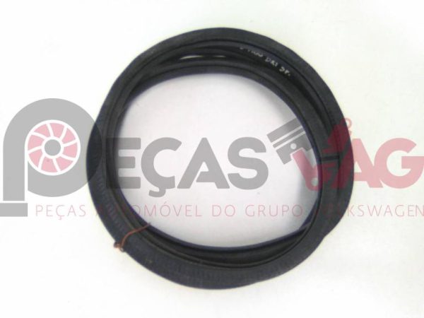 Borracha de  carroçaria porta trás direita AUDI A6 (4B2, C5) 2004 4B5833721L preto