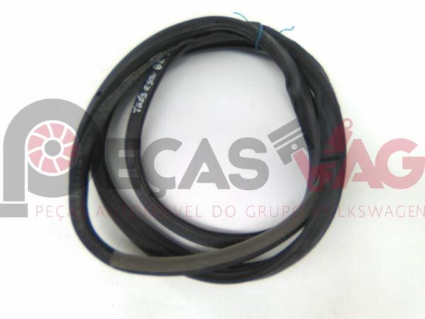 Borracha de carroçaria porta trás AUDI A3 (8L1) 2002 8L0833721 preto