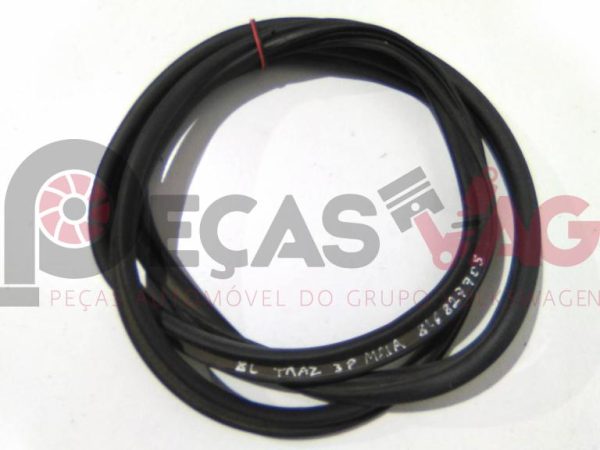 Borracha tampa de mala AUDI A3 (8L1) 2000 8L6827705 preto