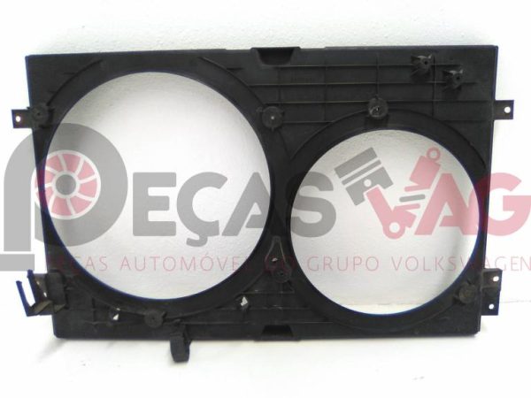 Estrutura do motoventilador VW GOLF IV (1J1) 1.9 TDI Gasóleo 2001 1J0121207M preto - Image 2