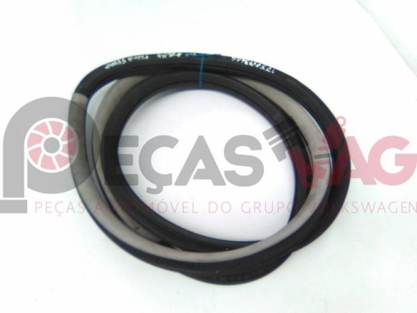 Borracha de carroçaria porta frente direita VW GOLF IV (1J1) 2000 1J4867366C_1J5867366G preto