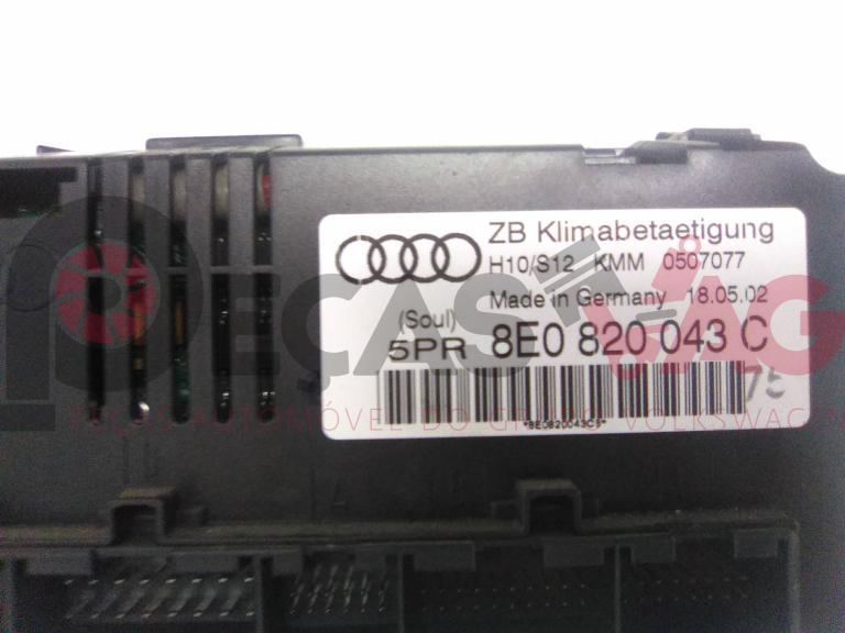 Climatronic AUDI A4 (8E2, B6) 2003 8E0820043C - Image 3